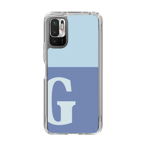 Slim Protection Case［ Original - initial two tone - G blue ］
