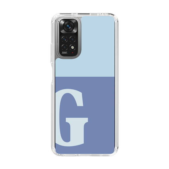 Slim Protection Case［ Original - initial two tone - G blue ］
