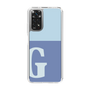 Slim Protection Case［ Original - initial two tone - G blue ］