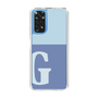 Slim Protection Case［ Original - initial two tone - G blue ］
