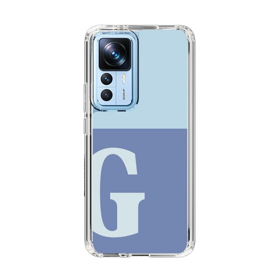 Slim Protection Case［ Original - initial two tone - G blue ］