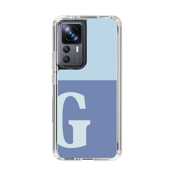 Slim Protection Case［ Original - initial two tone - G blue ］