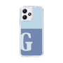 Slim Protection Case［ Original - initial two tone - G blue ］