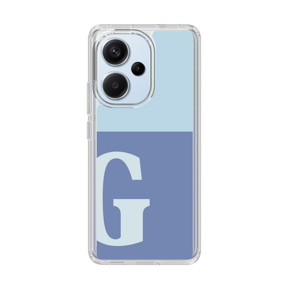 Slim Protection Case［ Original - initial two tone - G blue ］