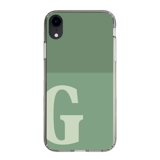 Slim Protection Case［ Original - initial two tone - G green ］