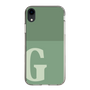 Slim Protection Case［ Original - initial two tone - G green ］