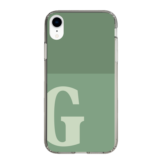 Slim Protection Case［ Original - initial two tone - G green ］