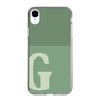 Slim Protection Case［ Original - initial two tone - G green ］