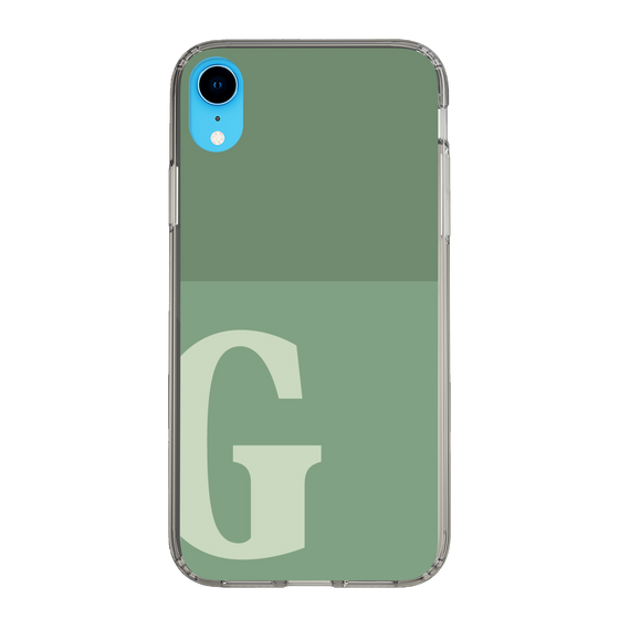 Slim Protection Case［ Original - initial two tone - G green ］