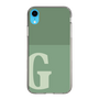 Slim Protection Case［ Original - initial two tone - G green ］