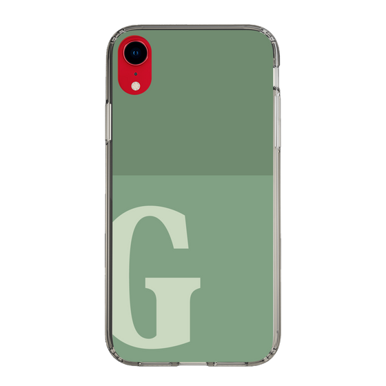 Slim Protection Case［ Original - initial two tone - G green ］