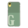 Slim Protection Case［ Original - initial two tone - G green ］