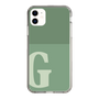 Slim Protection Case［ Original - initial two tone - G green ］