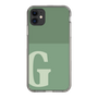 Slim Protection Case［ Original - initial two tone - G green ］