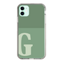 Slim Protection Case［ Original - initial two tone - G green ］