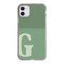 Slim Protection Case［ Original - initial two tone - G green ］