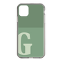 Slim Protection Case［ Original - initial two tone - G green ］