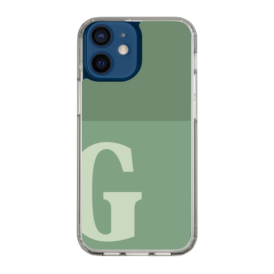 Slim Protection Case［ Original - initial two tone - G green ］