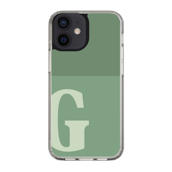 Slim Protection Case［ Original - initial two tone - G green ］