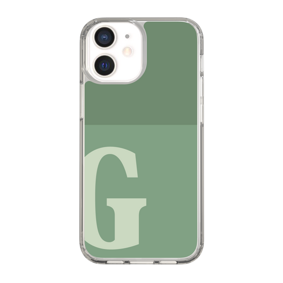 Slim Protection Case［ Original - initial two tone - G green ］