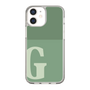 Slim Protection Case［ Original - initial two tone - G green ］