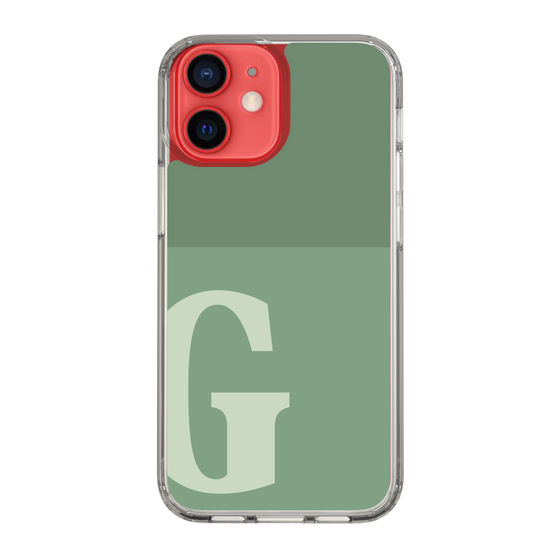 Slim Protection Case［ Original - initial two tone - G green ］