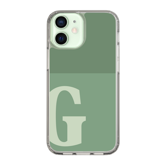 Slim Protection Case［ Original - initial two tone - G green ］