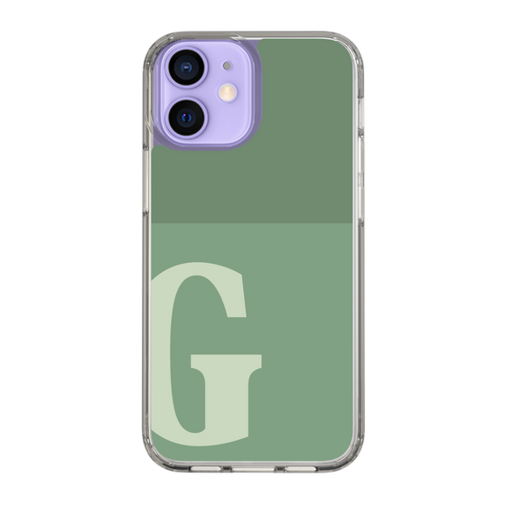 Slim Protection Case［ Original - initial two tone - G green ］