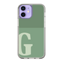 Slim Protection Case［ Original - initial two tone - G green ］
