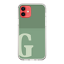 Slim Protection Case［ Original - initial two tone - G green ］