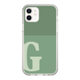 Slim Protection Case［ Original - initial two tone - G green ］