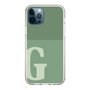 Slim Protection Case［ Original - initial two tone - G green ］