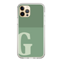 Slim Protection Case［ Original - initial two tone - G green ］