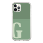 Slim Protection Case［ Original - initial two tone - G green ］