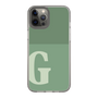 Slim Protection Case［ Original - initial two tone - G green ］