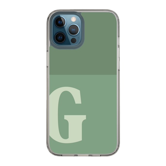 Slim Protection Case［ Original - initial two tone - G green ］