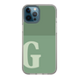 Slim Protection Case［ Original - initial two tone - G green ］