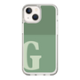 Slim Protection Case［ Original - initial two tone - G green ］