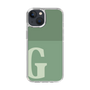 Slim Protection Case［ Original - initial two tone - G green ］