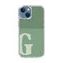 Slim Protection Case［ Original - initial two tone - G green ］