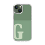 Slim Protection Case［ Original - initial two tone - G green ］