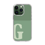 Slim Protection Case［ Original - initial two tone - G green ］