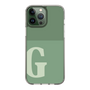 Slim Protection Case［ Original - initial two tone - G green ］