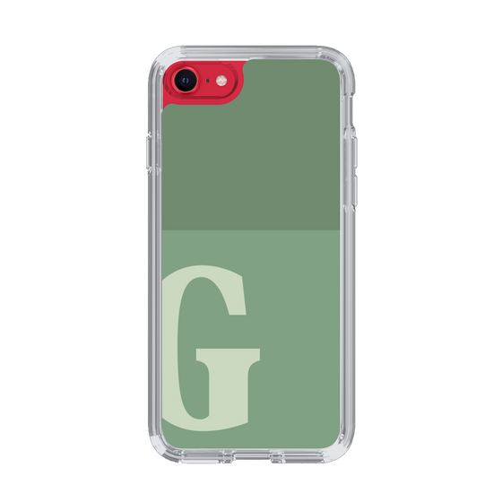 Slim Protection Case［ Original - initial two tone - G green ］