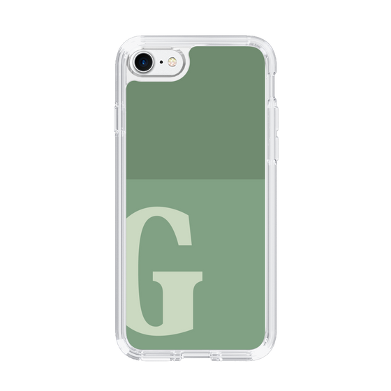 Slim Protection Case［ Original - initial two tone - G green ］