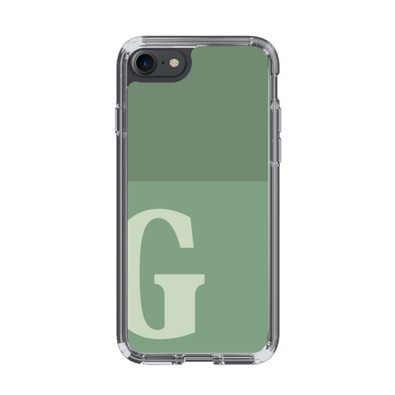 Slim Protection Case［ Original - initial two tone - G green ］
