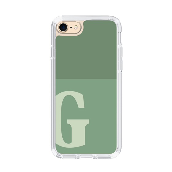 Slim Protection Case［ Original - initial two tone - G green ］