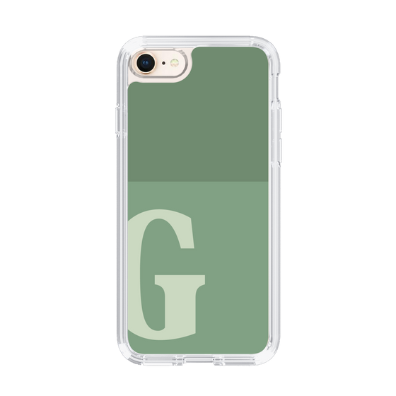 Slim Protection Case［ Original - initial two tone - G green ］