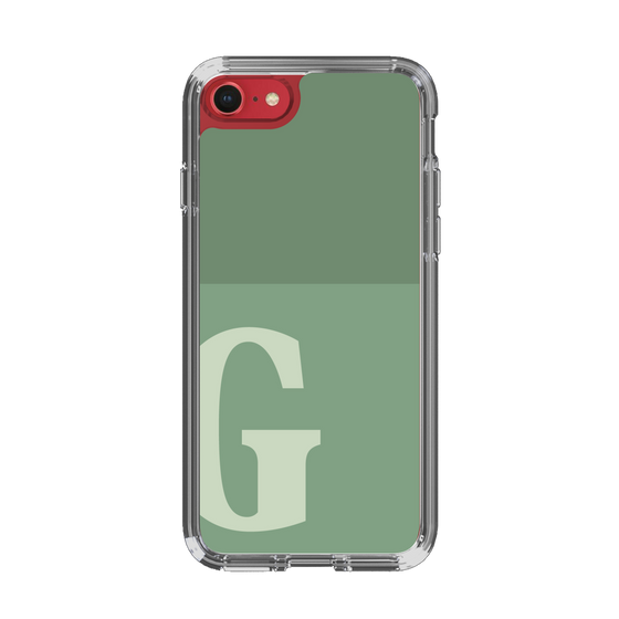 Slim Protection Case［ Original - initial two tone - G green ］
