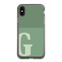 Slim Protection Case［ Original - initial two tone - G green ］